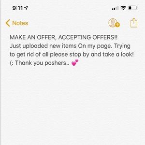 Make an offer 💜